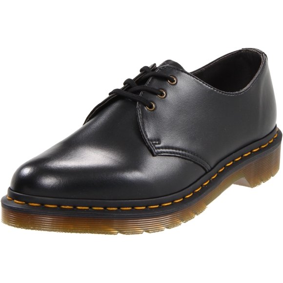 Dr. Martens Gibson 1461 Vegan Oxford,Black,12 UK (13 M US Men's/14 M US Women's)