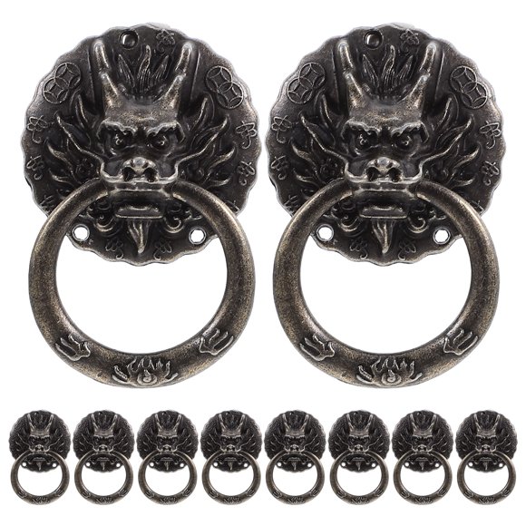 KAKOWELY 10pcs Cabinet Pull Closet Door Pull Door Pull Handle Cupboard Pull Decorative Pull Handle,1.97X"X1.26"X0.59"