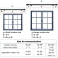 thumbnail image 4 of Curtain Rods for Windows 36-124 inch, 5/8 inch White Curtain Rod with Brackets Adjustable by Splicing for Bedroom Kitchen Living Room, 4 of 7