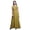 Goldenrod, variant on Bimba Butterfly Ladies Printed Long Tank Maxi Dress Resort Wear Evening Gown-Large