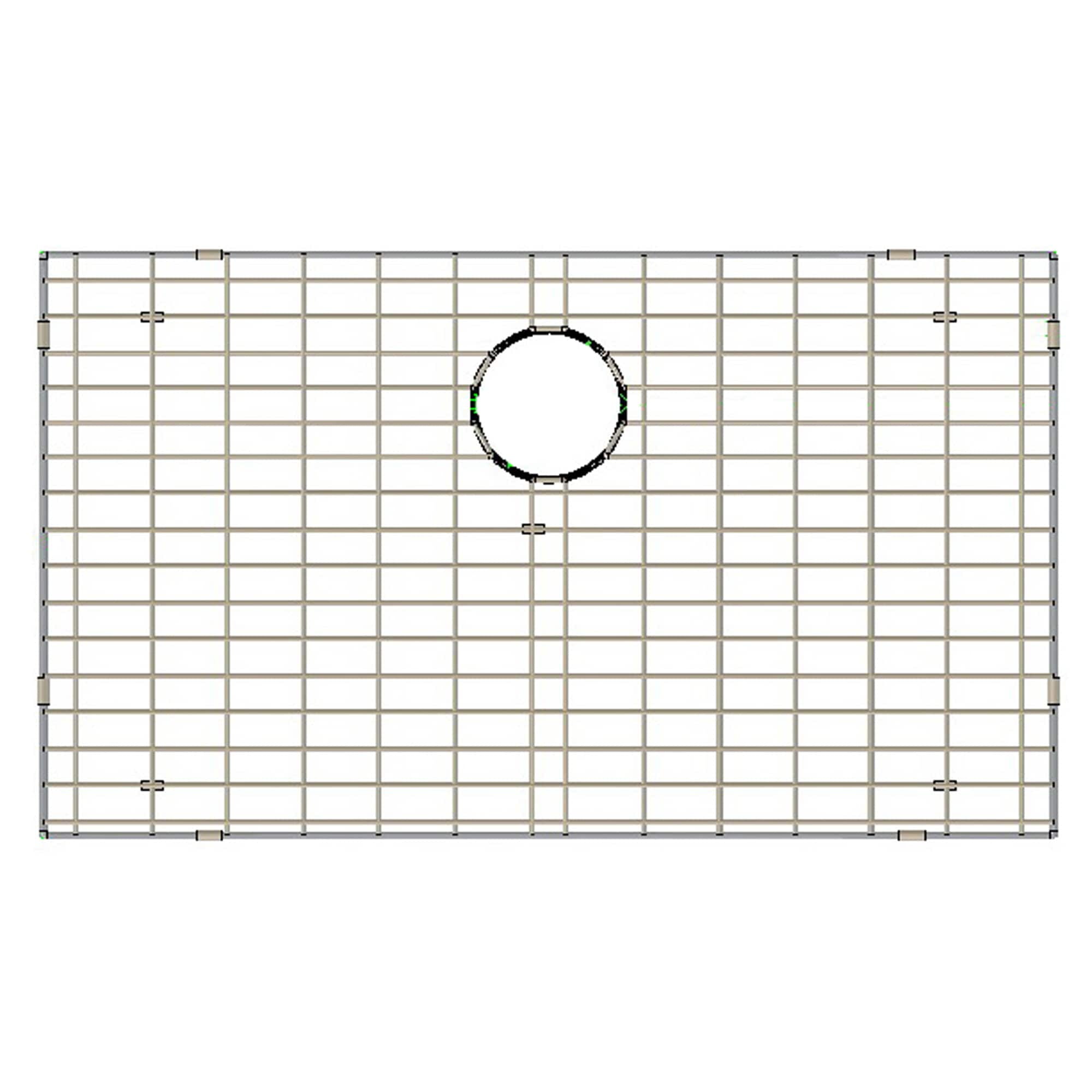 Yosemite Home Decor Stainless Steel 31 W X 18 D Sink Grid Walmart Com Walmart Com