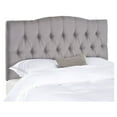 thumbnail image 6 of SAFAVIEH Axel Modern Glam Tufted Headboard, King, Sky Blue, 6 of 11