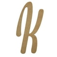thumbnail image 1 of Wooden Letter Unfinished, Bettaria Font, Craft Cutout, 1 of 3