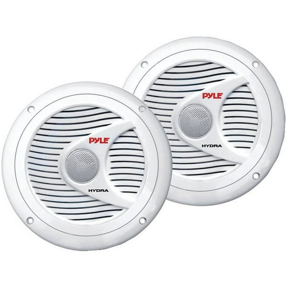 Pyle® Hydra Series 6.5 150-watt Dual-cone Marine Speakers (white)