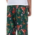 thumbnail image 6 of Scooby-Doo Pajamas Boys' Candy Cane Design Flannel Lounge Sleep Pants, 6 of 7
