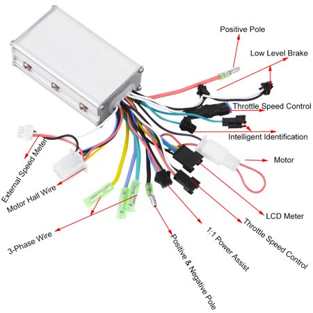 24v Electric Bike Controller Wiring Diagram - Wiring View and