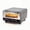 Black-Electronic, variant on EDX Pizza Oven 15L 1700W, 80-400℃, 2 Mins Bake 12" Pizza, Stainless Steel Front, 320*320mm Pizza Stone, Mechanical Control