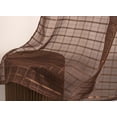 thumbnail image 7 of RT Designers Wanda Grommet Window Curtain Panel 54 x 90 Chocolate, 7 of 7