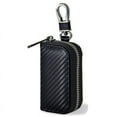 thumbnail image 1 of Funda para bolsillo de llave de coche NQ Caja protectora de señal Control remoto antirrobo de cuero RFID con gancho, 1 of 5