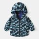 thumbnail image 3 of Ropa impermeable cálida de otoño para niños y niñas, chaqueta con capucha rígida de lana, chaquetas con cremallera estampadas, abrigos cálidos de invierno para niños, prendas de vestir, 3 of 5