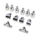 thumbnail image 3 of Stainless Steel Set of 12 3-Bow 7/8" Bimini Fitting Marine Hardware, 3 of 8