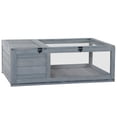 thumbnail image 7 of Resenkos Wooden Reptile Cage with 3 Windows Slide-out Tray for Turtles, Lizards, Snakes, 7 of 7