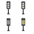 thumbnail image 4 of Yuarrent Luz solar de pared Sensor exterior Iluminación impermeable 2400mAh Lámparas de inducción de cuerpo súper brillante Control remoto para Iluminación y accesorios 144 LED Yuarrent HA073508-03, 4 of 6