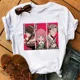 thumbnail image 3 of Camiseta de Anime Spy X Family para mujer, camisetas de manga corta de moda Harajuku japonés, Tops de verano Kawaii, Camiseta de cuello redondo para mujer, 3 of 5