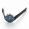 thumbnail image 2 of Fossil Wakefield Blue Dial Black Leather Men's Watch 45MM CH2945, 2 of 4