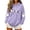 Q76 Purple, variant on Mifsaly Halloween Hoodie Women Cute Graphic Drop Shoulder Hooded Sweatshirt Relaxed Fit Long Sleeve Fall Winter Loungewear Orange,L
