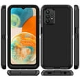 thumbnail image 4 of TASHHAR Samsung Galaxy A23 5G Case with Belt Clip Holster+Privacy Screen+Lens Protector Military Grade Protection 3 in 1 Shockproof Armor Rugged Durable Detachable for Galaxy A23 5G Phone - Black, 4 of 8