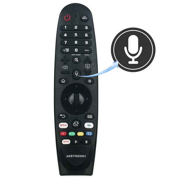 Telégrafo Meloso Barrio AKB75855501 MR20GA Replacement Voice Magic Remote Fit for LG OLED TV  OLED48CXAUB OLED48CXPUB OLED55BXPUA OLED55BXAUA OLED55CXPUA - Walmart.com