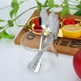 thumbnail image 5 of Grapefruit Spoons Stainless Steel Grapefruit Spoon Serrated Edge Stirring Spoon for Coffee Soup Sugar Dessert Seasoning, 5 of 19