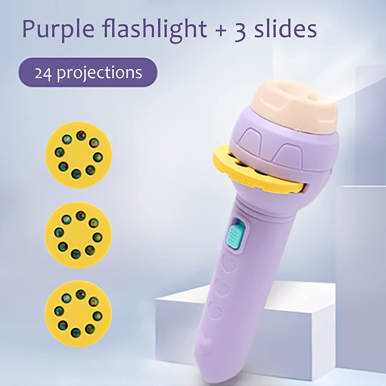 Purple flashlight best sale
