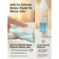 thumbnail image 4 of Electric Baby Nasal Aspirator - Hospital Grade Suction 9 Levels Nose Sucker for Newborn Toddler, Rechargeable Mucus Remover with Integrated Storage, Music & Light, Snot Cleaner for Congestion Relief, 4 of 7