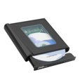 thumbnail image 1 of USB 3.0 Grabadora de DVD externa Unidad óptica Escritora Lector Grabadora DVD-RW Thin Negro Jinwen Grabador de DVD externo, 1 of 7