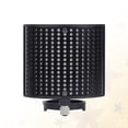 thumbnail image 2 of FRCOLOR Couvercle Absorbant le Son en Forme de U Panneau Absorbeur de Son Enregistrement Studio Microphone Isolation Bouclier Gadgets d'Instruments de Musique (Noir), 3.54"X3.15"X1.18 Pouces, 2 of 4