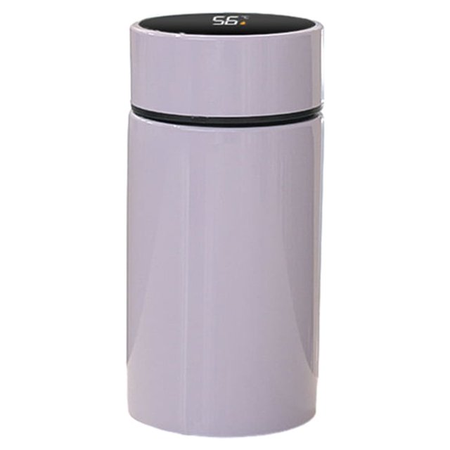 pitrice Water Bottle 200ML Temperature Display Thermos Bottles Convenience Office Smart Multicolored Fashionable Attractive Purple