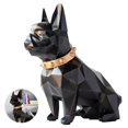 thumbnail image 4 of Puppy Money Box Geometric Prismatic Surface Cartoon Puppy Money Saving Pot Corrosion Resistant Nordic Concise Geometry Puppy Money Saving Box with Money Slot for Home Office, 4 of 9