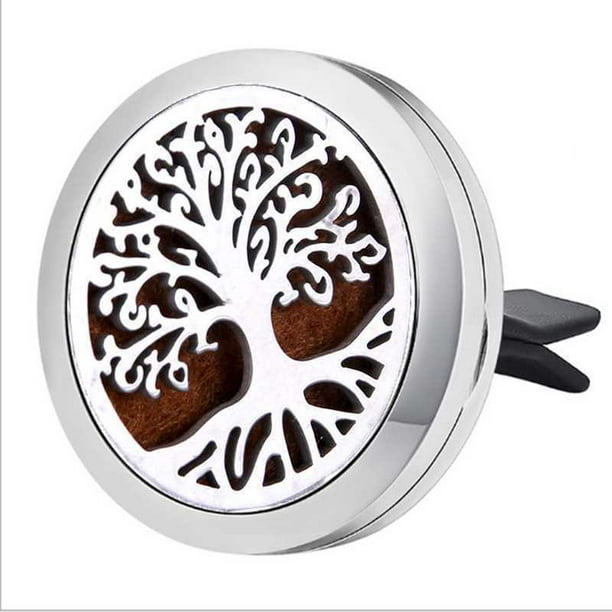 Essential Oil Diffuser Stainless Steel Aromatherapy Locket with 6