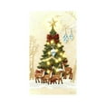 thumbnail image 2 of Kumdkd 3D Embroidery Christmas Door Cover - 35x72in Polyester Holiday Curtain for Doors/Walls (Sturdy, Easy Install, Reusable Party Decoration with Festive Patterns), 2 of 6