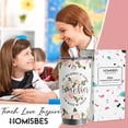 thumbnail image 2 of Teacher Appreciation Gifts - Best Teacher Gifts for Women - Thank You Gifts Back to School - Christmas Gifts for Teacher - Teacher Coffee Mug Stainless Steel Tumbler with Lid And Straws 20oz, 2 of 6
