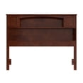 thumbnail image 4 of AFI Newport Full Bookcase Headboard, Walnut, 4 of 7