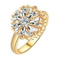 thumbnail image 1 of Anillo de Ansiedad Chapado en Oro Ajustable Anillo Abierto Anillo de Ansiedad Joyería de Fiesta Regalo de Cumpleaños Hombres y Mujeres, 1 of 7