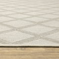 thumbnail image 5 of Avalon Home 5' x 7' Ivory and Gray Geometric Outdoor Rug, 5 of 10