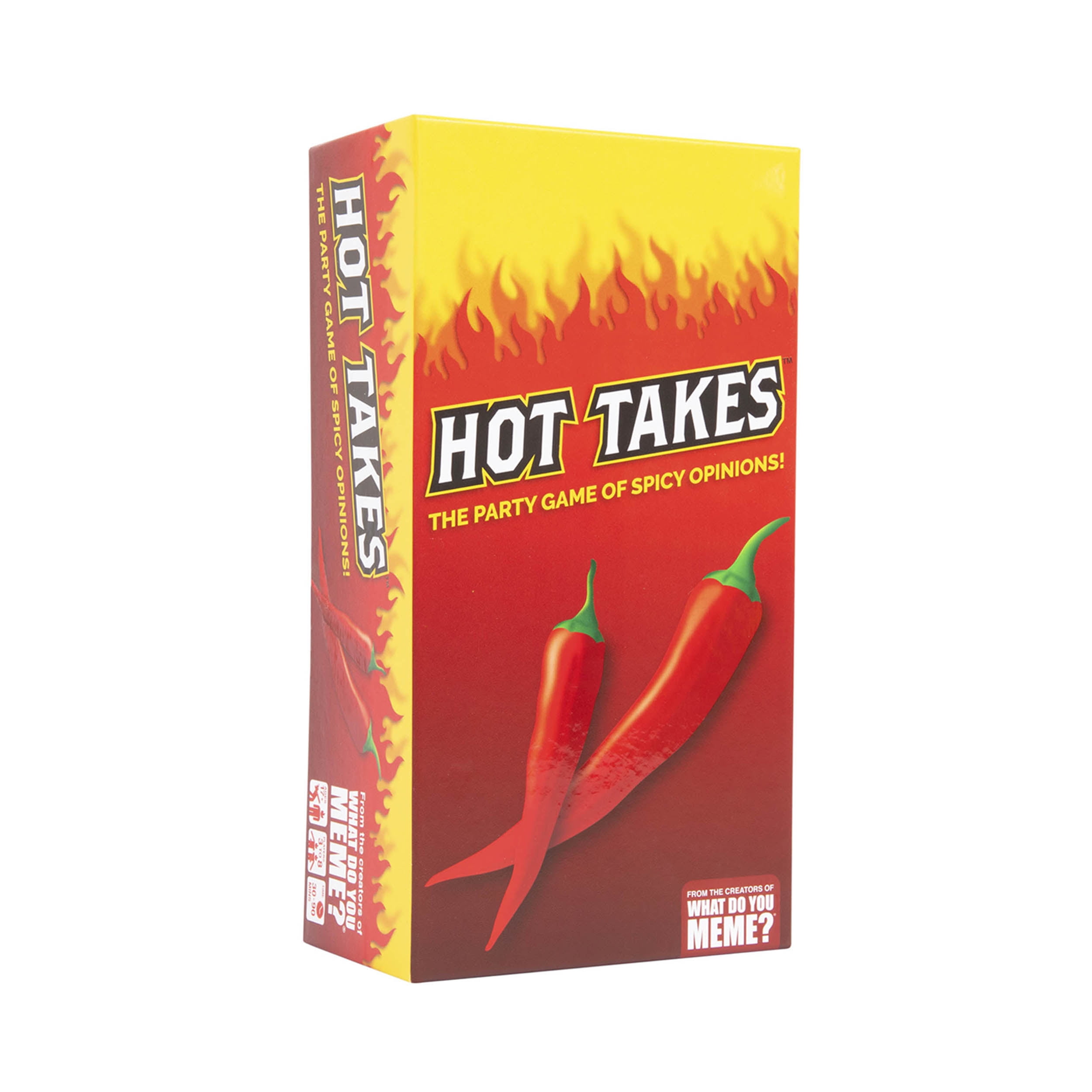 Hot Takes - the Adult Party Game of Spicy Opinions - by What Do You Meme? - Hilarious Card Game - Ages 17+