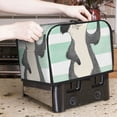 thumbnail image 7 of Picia Cute Raccoon Print 2 Slice Toaster Cover , Toaster Protector Dustproof Kitchen Appliance Cover, Kitchen Appliance Dustproof Protector, 7 of 7