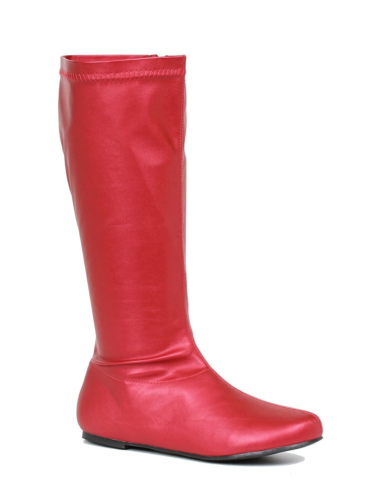 red leather boots size 6