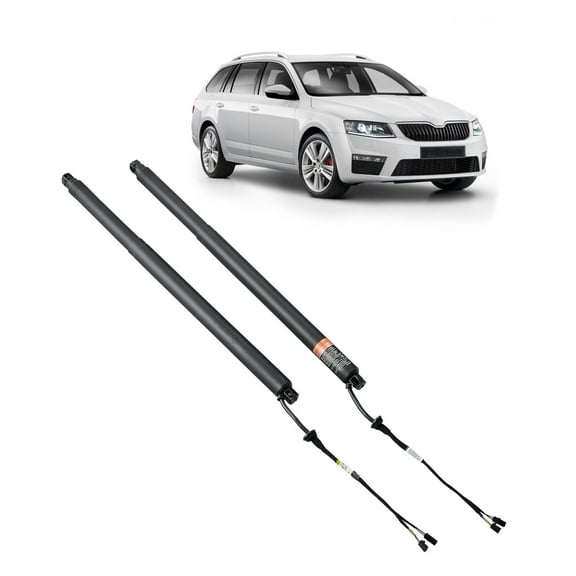 KFFKFF Power Lift Support for Tailgate, Suitable for Skoda Octavia III 2012-2020, Electric Hatch Shock Strut for Rear Left & Right Tailgate, Replacement for OE# 575827851 575827851A 575827851B (Pair)