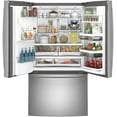 thumbnail image 4 of Ge Profile Pye22k 36" Wide 22.2 Cu. Ft. Counter Depth French Door Refrigerator - Stainless, 4 of 5