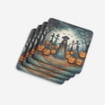 thumbnail image 4 of La Catrina Skeleton Spooky Halloween Foam Coaster Set of 4 3.5 in x 3.5 in, 4 of 5