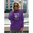 thumbnail image 2 of Poster Spiral Techno Style Hoodie Women -Image by Shutterstock, Female Medium, 2 of 4