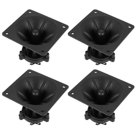 NEW 4Pc Tweeters Piezoelectric Tweeter Loudspeaker Ceramic Buzzer Treble Square Audio Speaker