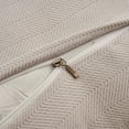 thumbnail image 3 of Unique Bargains Decorative Soft Chenille Pillow Covers Beige 20 x 20 Inch, 3 of 6