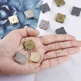 thumbnail image 2 of Pack of 5pairs Magnetic Snap Button Metal Plum Blossom Sew-on Button Clasps Fasteners for Purses, Handbags, Clothes - DIY Accessories, 2 of 6