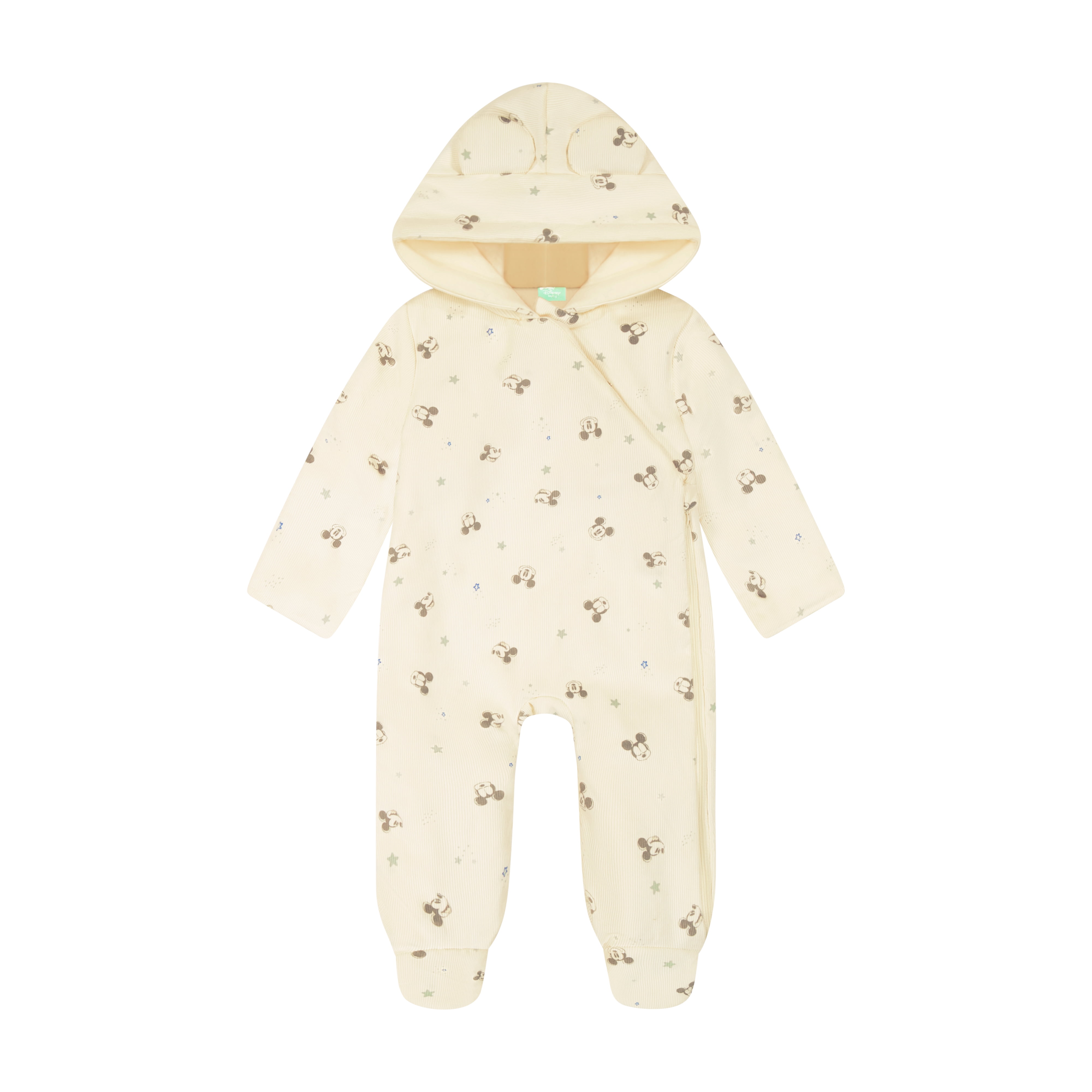 Character Baby Hooded Ribbed Pram Suit, Sizes 0-9 Months