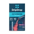 thumbnail image 4 of DripDrop Electrolyte Powder Drink Mix for Fast Hydration, Juicy Variety, 0.35 oz, 8 Count Packets, 4 of 12