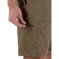 thumbnail image 7 of Men's Realtree Hybrid Fishing Shorts, Capers, M, 7 of 7