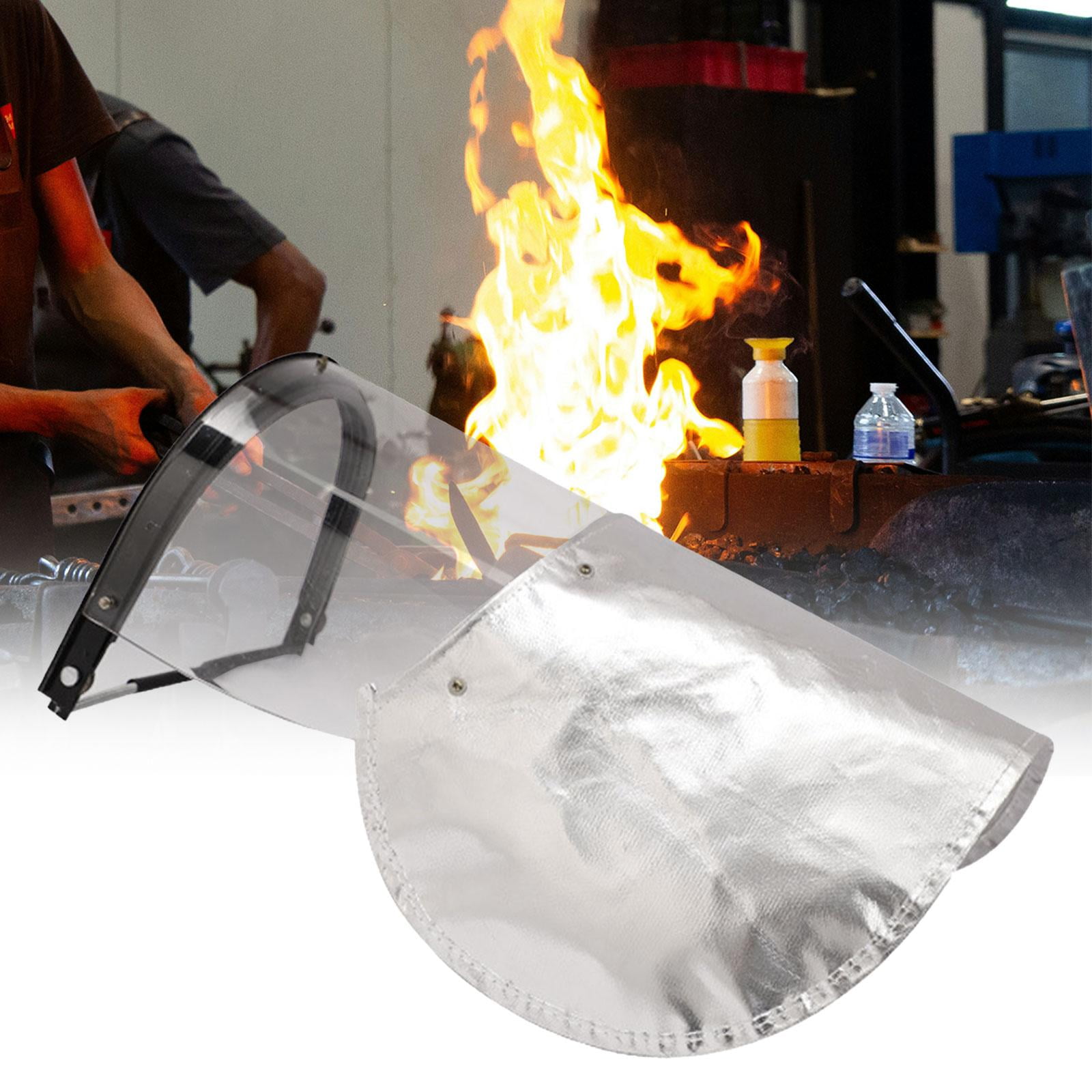 jiaping Fire Resistant Face Hood Welding Face Protection Face Shield Hood for Metallurgy 5mm
