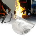 thumbnail image 6 of yotijar Fire Resistant Face Hood Aluminum Foil Heat Cover for Steel Casting Ceramics 4mm, 6 of 8